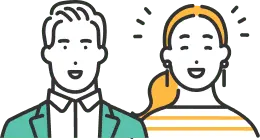 男女のアイコン