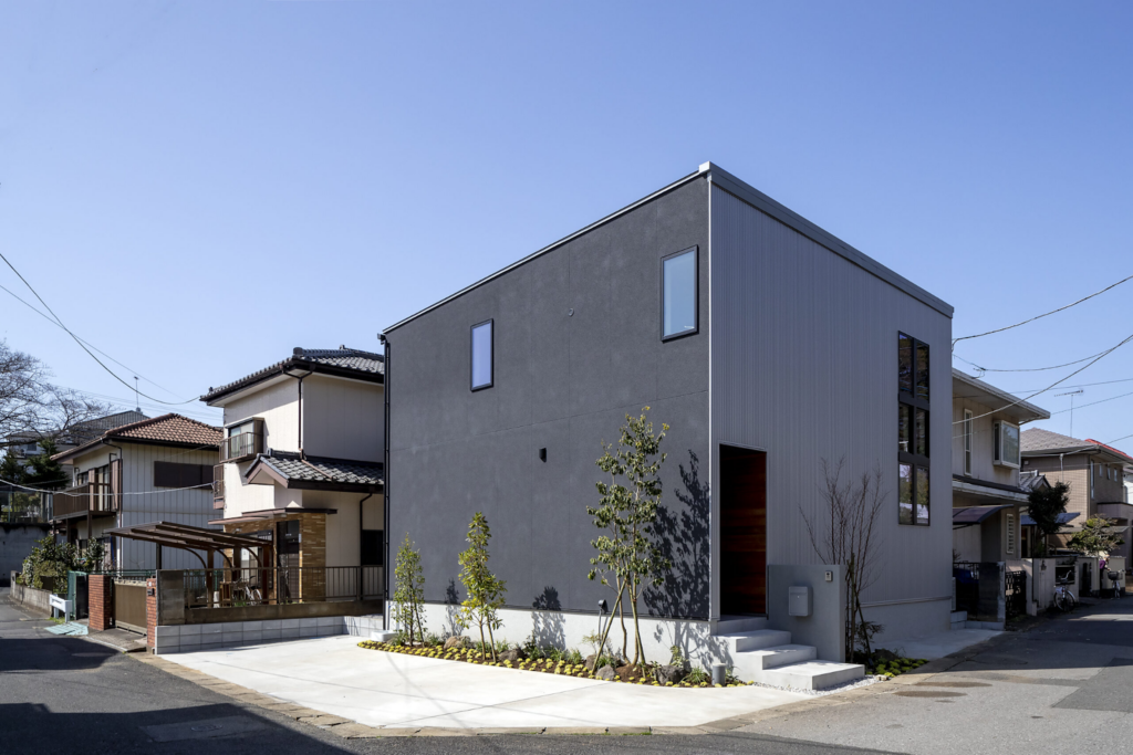 吹き抜けのある家
