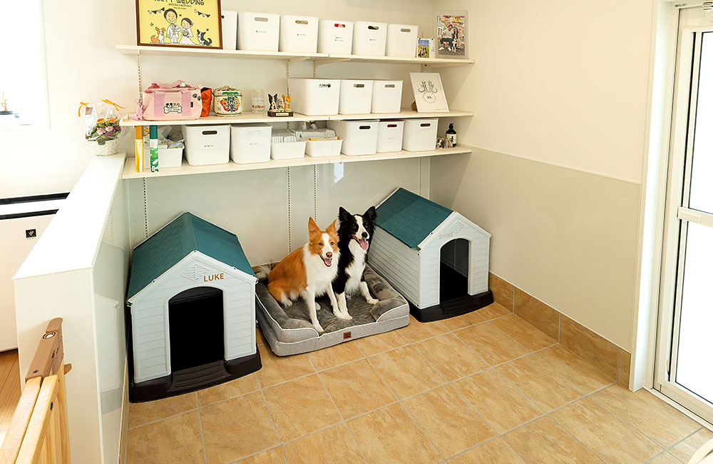 ドッグランのあるおうち
