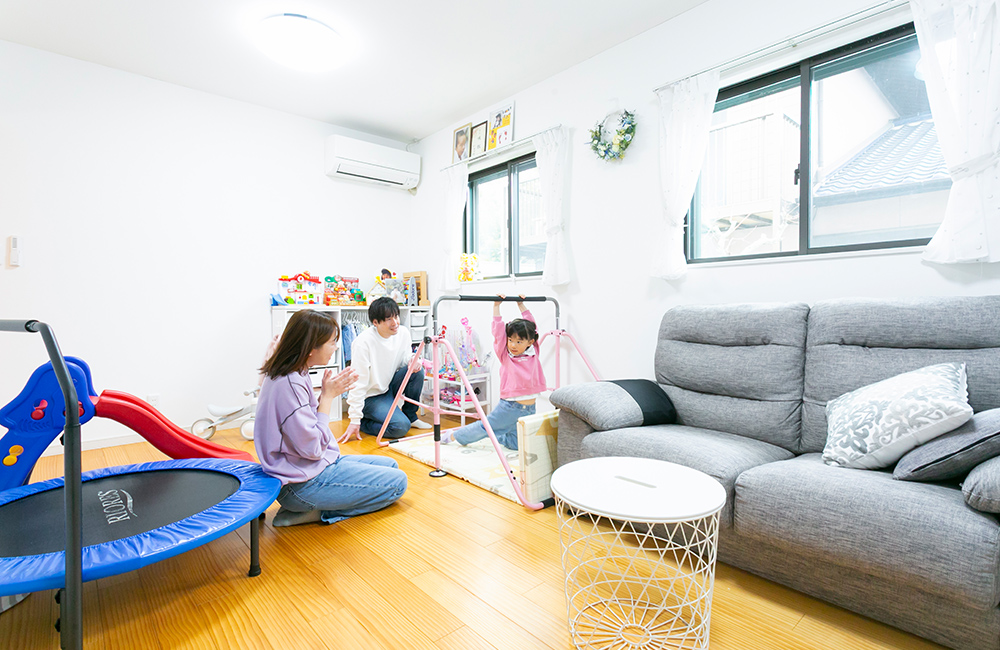 子育てのしやすい家
