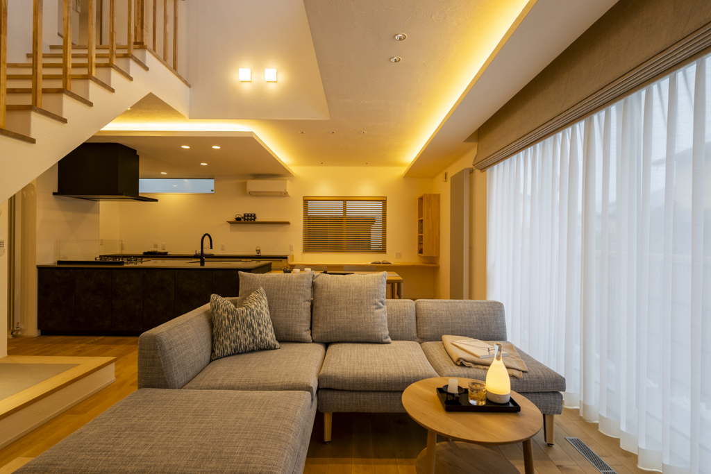 和と洋が融合した心地よい住まい
