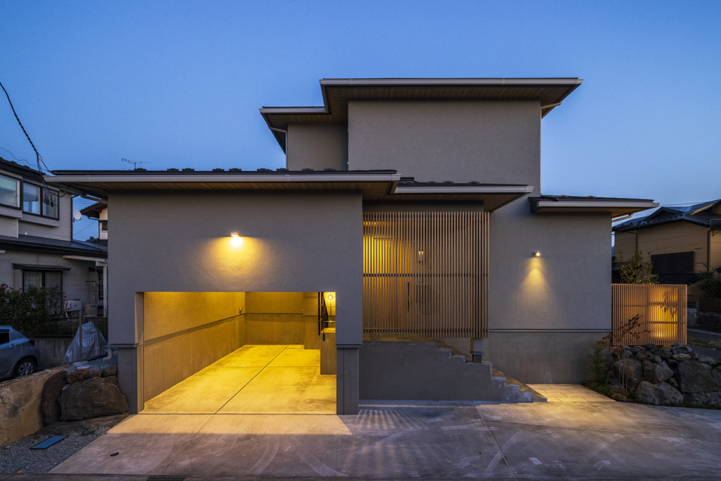 和と洋が融合した心地よい住まい
